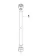 DORNBRACHT Druckschlauch SERIENNEUTRAL 12502970 1/2'' x 1/2'' x 400 mm, 1250297090 Galeriebild 2